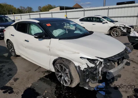 2018 Nissan Maxima 3.5S z USA, uszkodzony, nr VIN 1N4AA6AP3JC387407